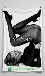 Yves Saint Laurent Throw Blankets